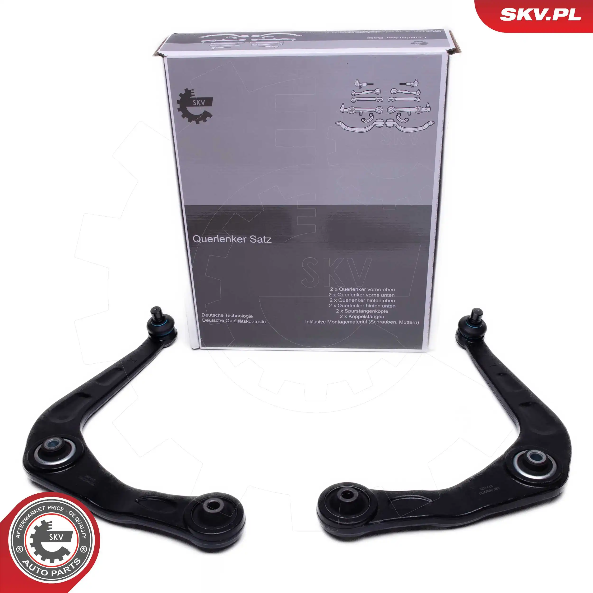 Control/Trailing Arm Kit, wheel suspension